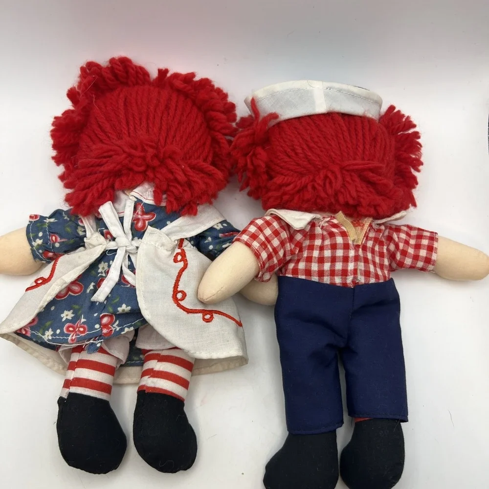 Vintage 1991 Applause Raggedy Ann and Andy 9